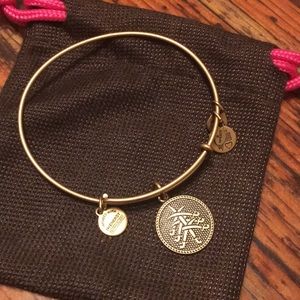 Alex and Ani Seven Swords charm bracelet